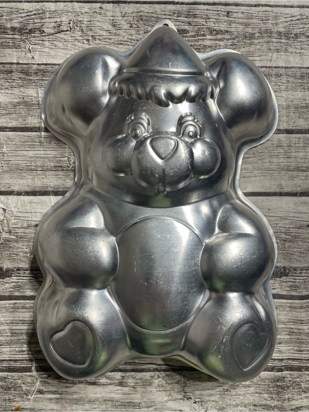 vintage 1985 Wilton Popples Bear Cake Pan (Model 502-9406)